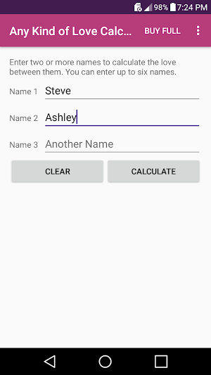 Any Kind of Love Calc. Lite (Prank App) Screenshot 3