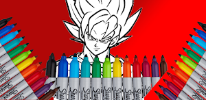 Dragon Ultra Instinct Coloring Screenshot 0