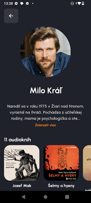 Knihy Audio Screenshot 3