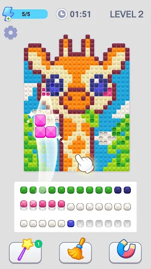 Beads Coloring: Color Sort Screenshot 1