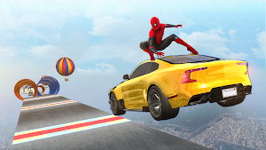 Superhero Mega Ramp:Offroad 22 Screenshot 0