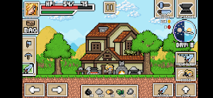Ultra Pixel Survive: RPG Survival Screenshot 1