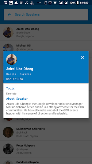 North Central DevFest (Abuja) Screenshot 1