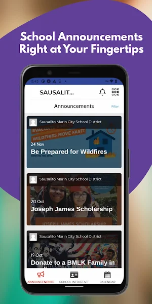 Sausalito Marin City School District Screenshot 0