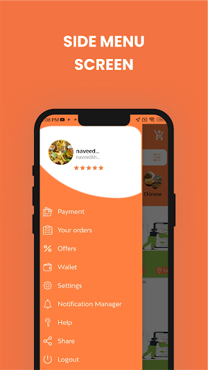 Food App Screenshot 0