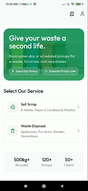 WasteCycle Screenshot 1