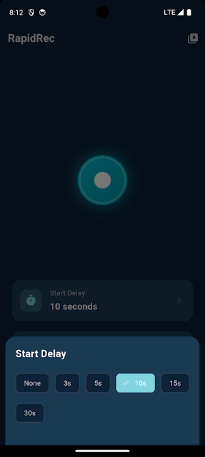 RapidRec (Screen Recorder) Screenshot 2