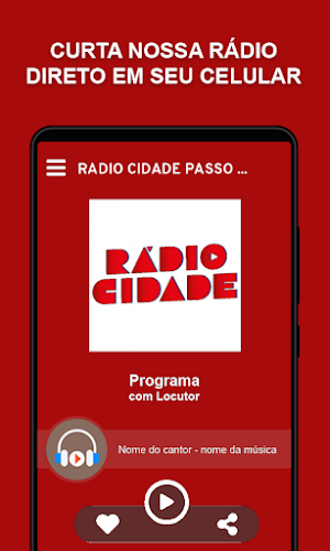 Rádio Cidade Passo de Torres Screenshot 0