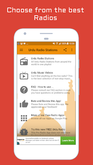Urdu Radio Stations Screenshot 0