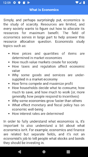 Economics Screenshot 1