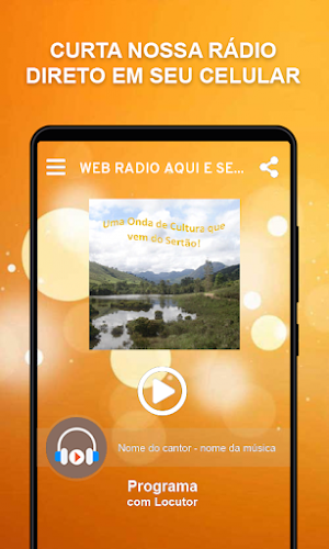 Web Rádio Aqui é Sertão Screenshot 0