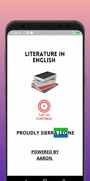 Literature In English Screenshot 0