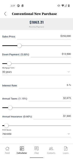 Signature Bank of AR Mortgage Screenshot 2