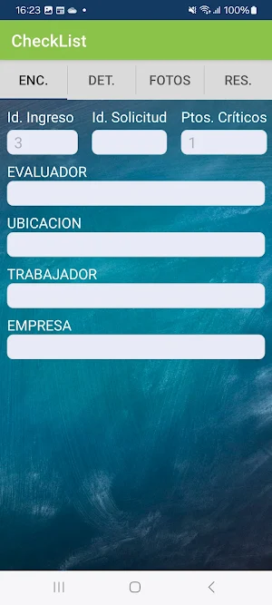 Checklist Screenshot 3