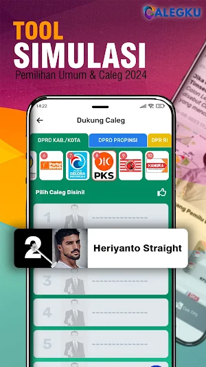 CalegKu: Aplikasi Caleg 2024 Screenshot 0