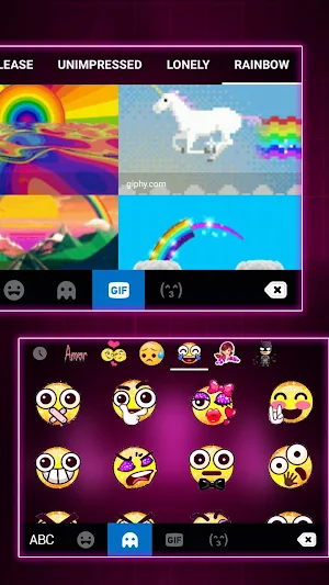 Cross Heartbeat Keyboard Theme Screenshot 3