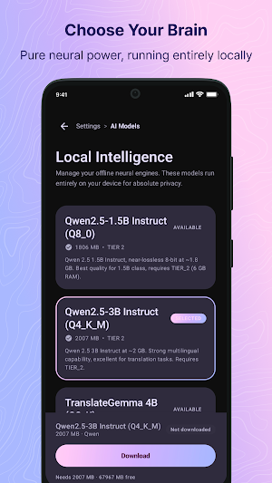 Translocal-Local AI Translator Screenshot 2