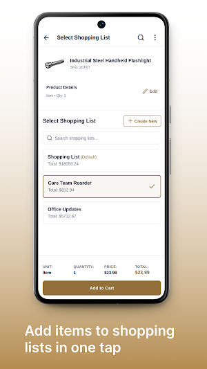 OroCommerce B2B Mobile App Screenshot 2