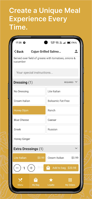 Iris Restaurant Screenshot 2
