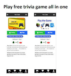 Free Trivia game & General knowledge quiz: YouQuiz Screenshot 0