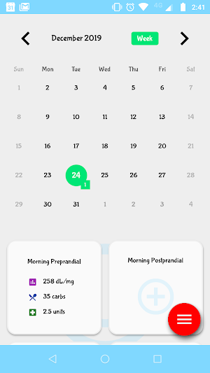 Gluc Diary Screenshot 1