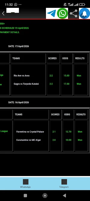 Multi Correct Score Screenshot 0