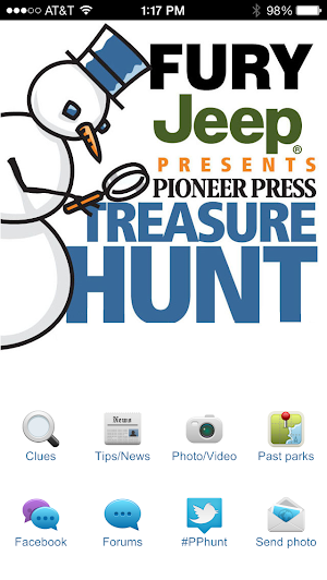 Pioneer Press Treasure Hunt Screenshot 0