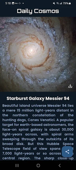 Daily Cosmos Screenshot 0
