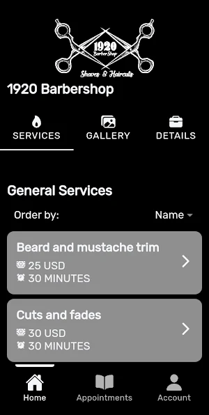 1920 Barbershop Screenshot 0