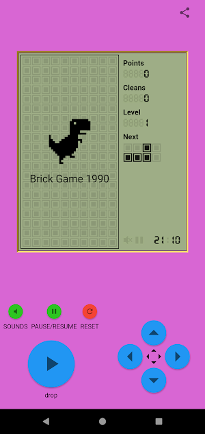 Brick Game 1990 Screenshot 2