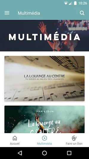 Église le Centre Screenshot 1
