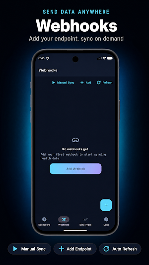 Health Connect Webhook App Screenshot 3