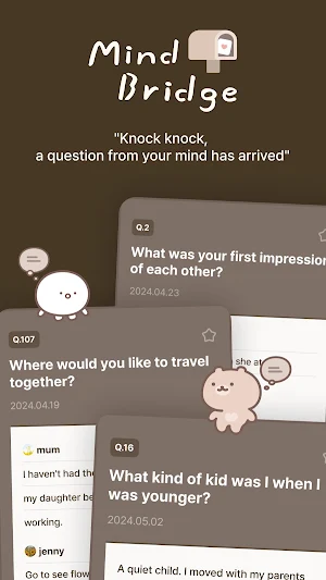 MindBridge - Mind Q&A, Diary Screenshot 0