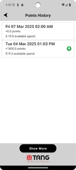 Tang Food Emporium Rewards Screenshot 3