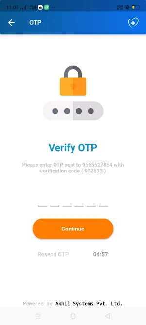 CareSetu App Screenshot 1