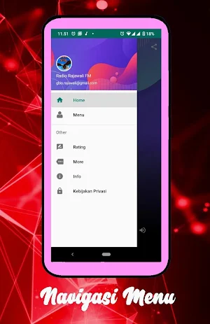 Radio Rajawali FM Screenshot 0