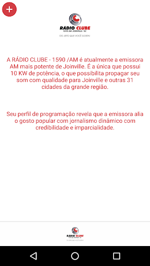 Rádio Clube AM Joinville Screenshot 2