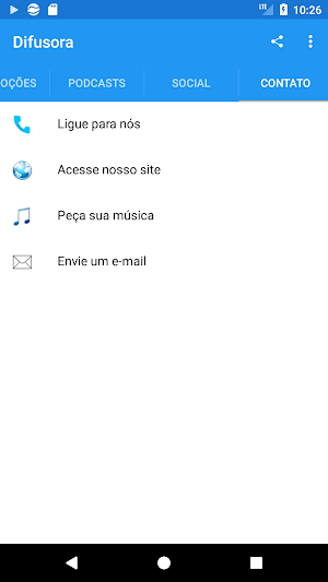 Difusora FM Ouro Fino Screenshot 3