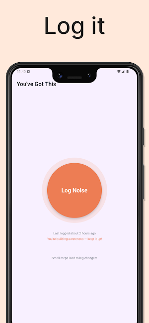 Easy Food Noise Tracker Tool Screenshot 0