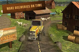 Farming Tractor Animal Cargo Transport Screenshot 3
