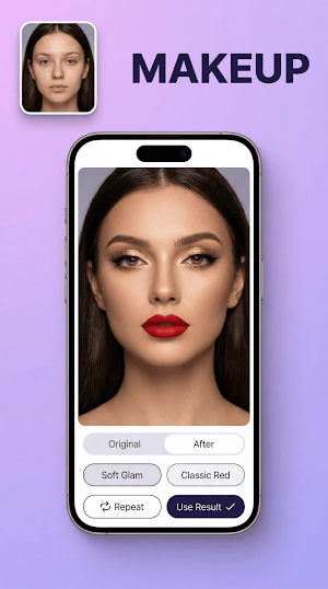 Makeover Studio - AI Try On Screenshot 1