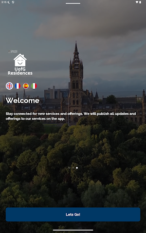 UofG RESIDENCES Screenshot 0