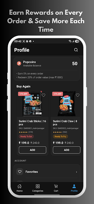 Gadre Seafood Screenshot 1