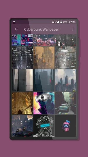 Cyberscape - Cyberpunk Wallpapers Screenshot 1