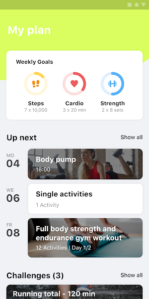 XFitClub Screenshot 0