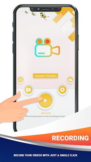Background Video Recording App Screenshot 0