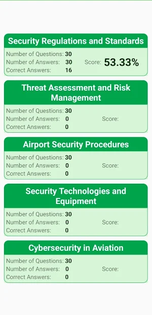 AvSec Quiz App Screenshot 3