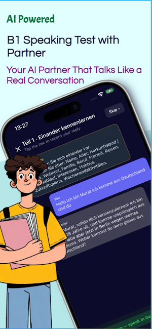 German Exam Prep : Alphiox AI Screenshot 2