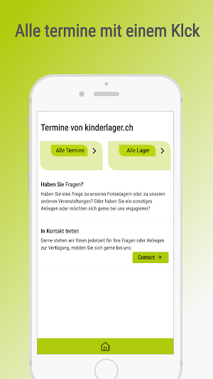 kinderlager.ch - Ferienlager Screenshot 2