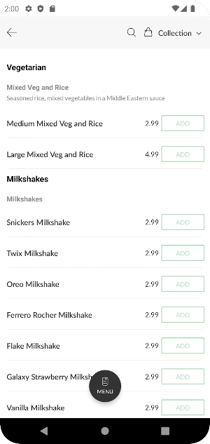 Tahini Healthy Grill Screenshot 1